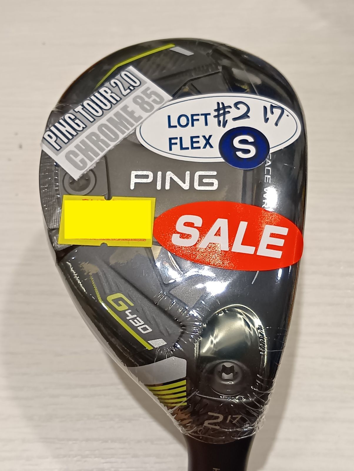 Ut ♥ ピン PING G430 HYBRID ハイブリッド ユーティリティ メンズ 右用 S| 2 TOUR 2.0 CHROME 85 日本正規品 新橋店