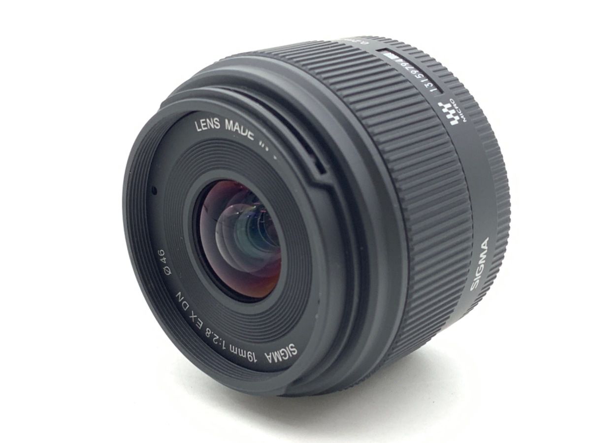 オーダーページ シグマ 19mm F2.8 EX DN マイクロフォーサーズ用