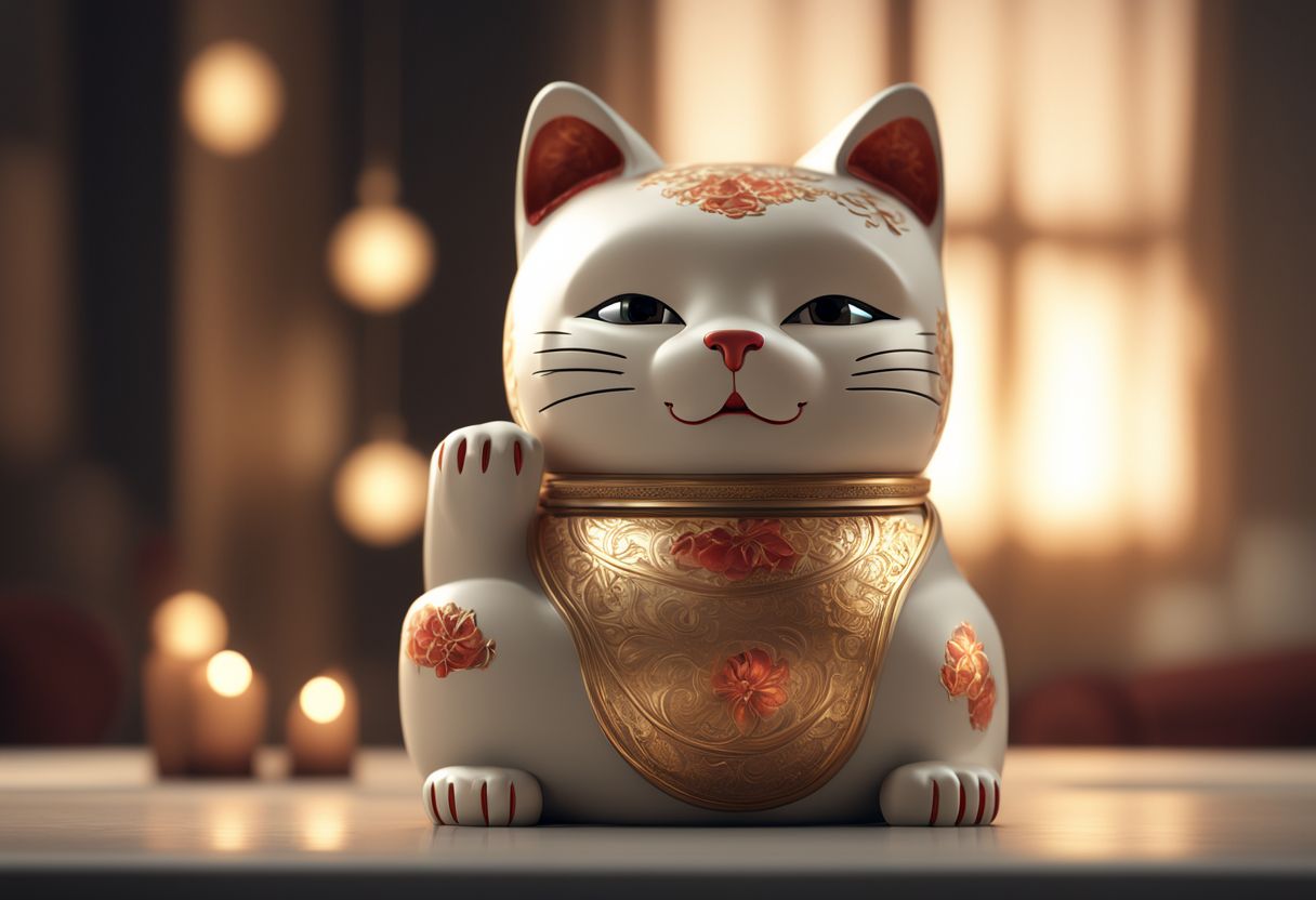 開運・風水・金運・商売繁盛・ヒーリング】✨まねきねこ1
