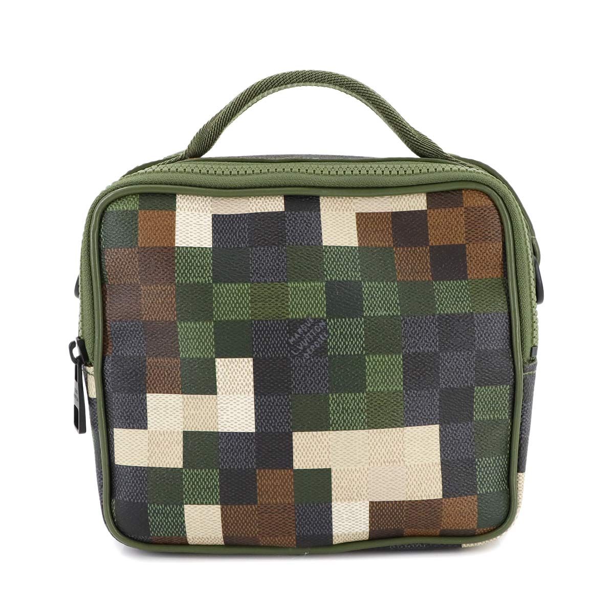 24SS★Louis Vuitton★クエスト・メッセンジャー ダモフラージュ ルイ·ヴィトン】新たなダモフラージュ·キャンバスで仕上げた新作