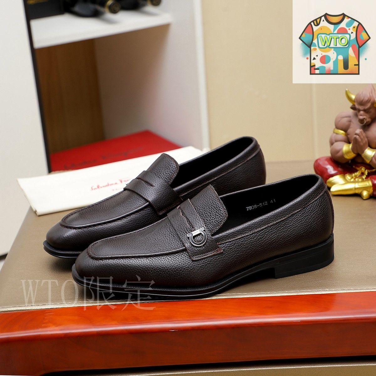 フェラガモ ビジネスシューズ FERRAGAMO フェラガモ 靴 メンズ ビジネスシューズ ストレート