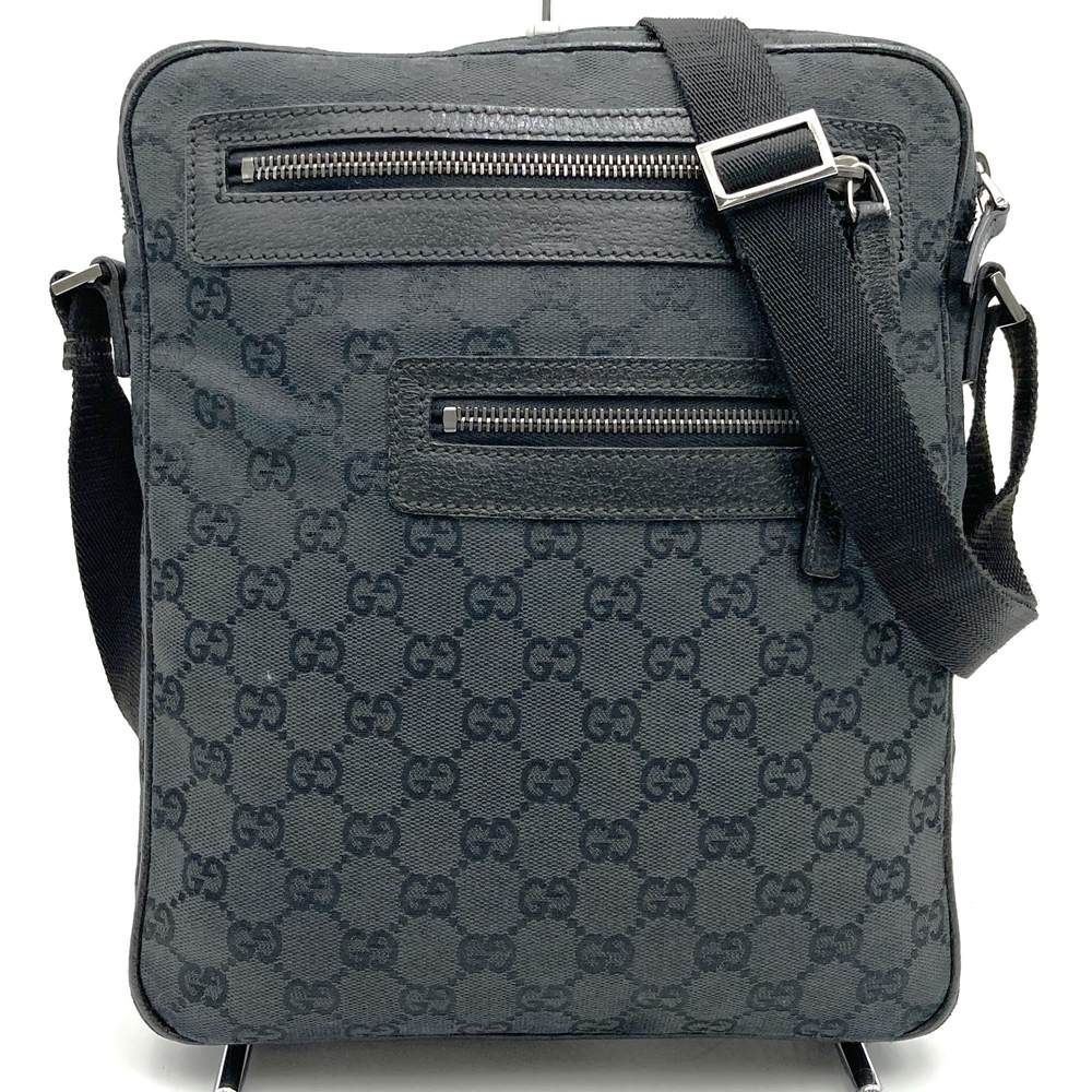 【正規品】GUCCI グッチ GGキャンバス ショルダーバッグ サコッシュ 黒 楽天市場】【バッグ】GUCCI グッチ GGキャンバス ショルダー
