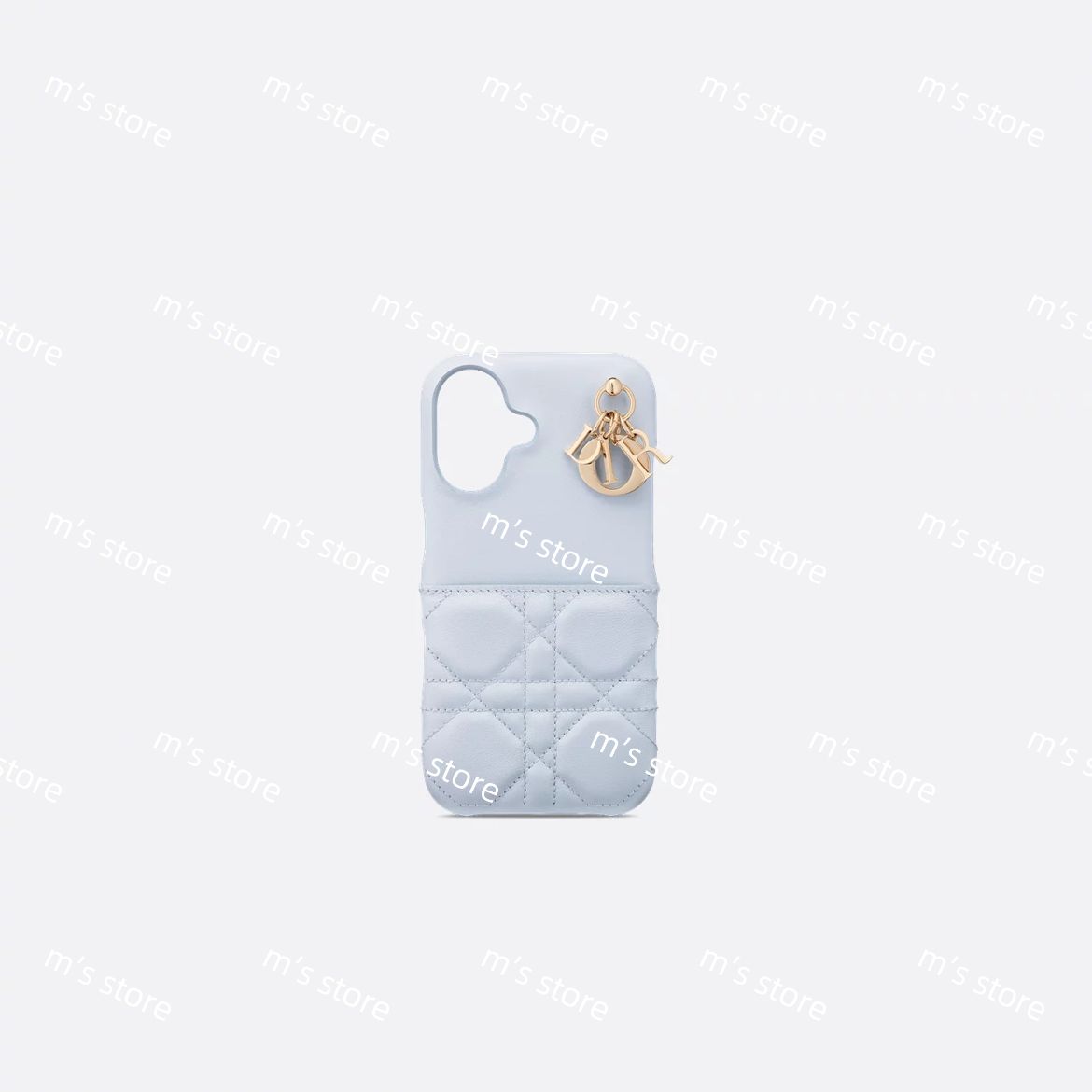 Christian Dior - 新品 定価以下 ディオール Lady Dior iPhone 16ケース ブルー DIOR | Lady Dior iPhone 16 Pro ケース カナージュ ラムスキン