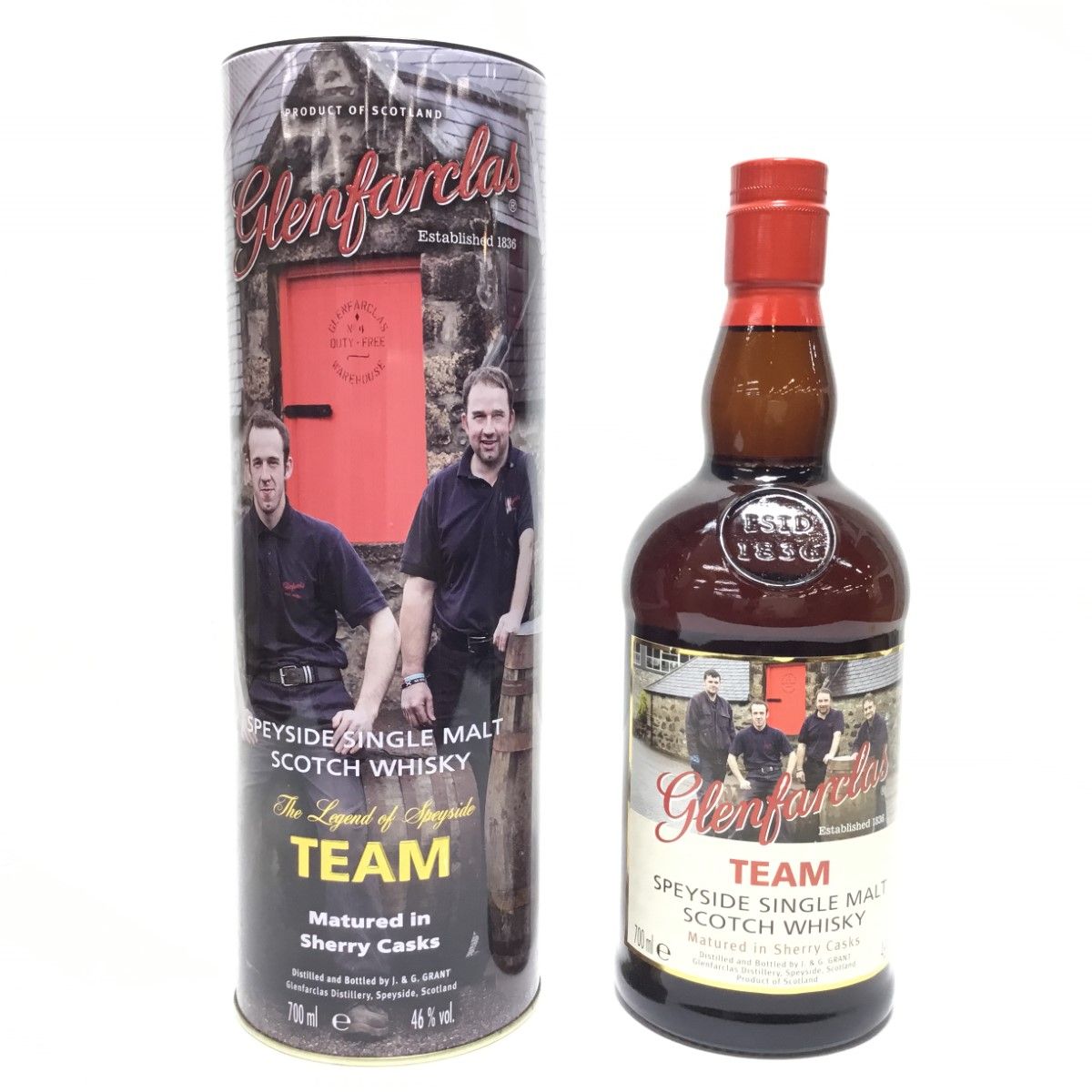 ΘΘGlenfarclas グレンファークラス ウィスキー スコッチ 700ml TEAM チーム 46度 ΘΘGlenfarclas グレンファークラス ウィスキー スコッチ 700ml