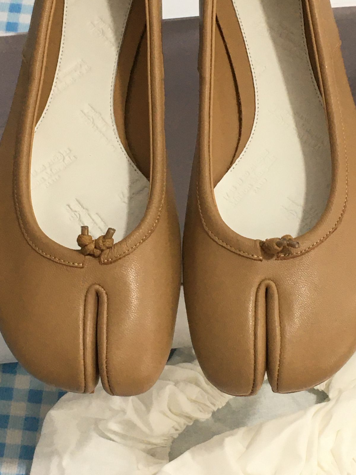 Maison Margiela メゾンマルジェラ パンプス Tabi 足袋 タビバレエシューズ ベージュ 36-39