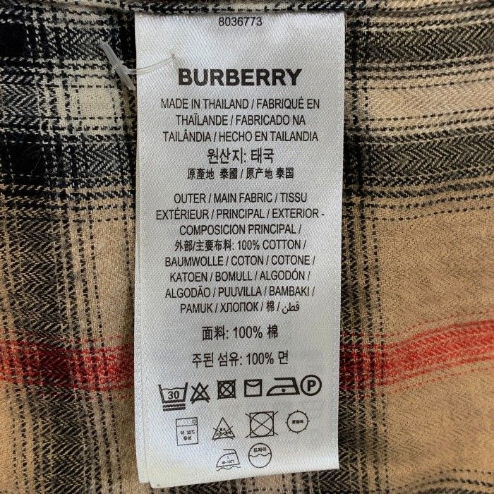 BURBERRY LONDON バーバリーロンドン 21AW ノバチェック 長袖シャツ