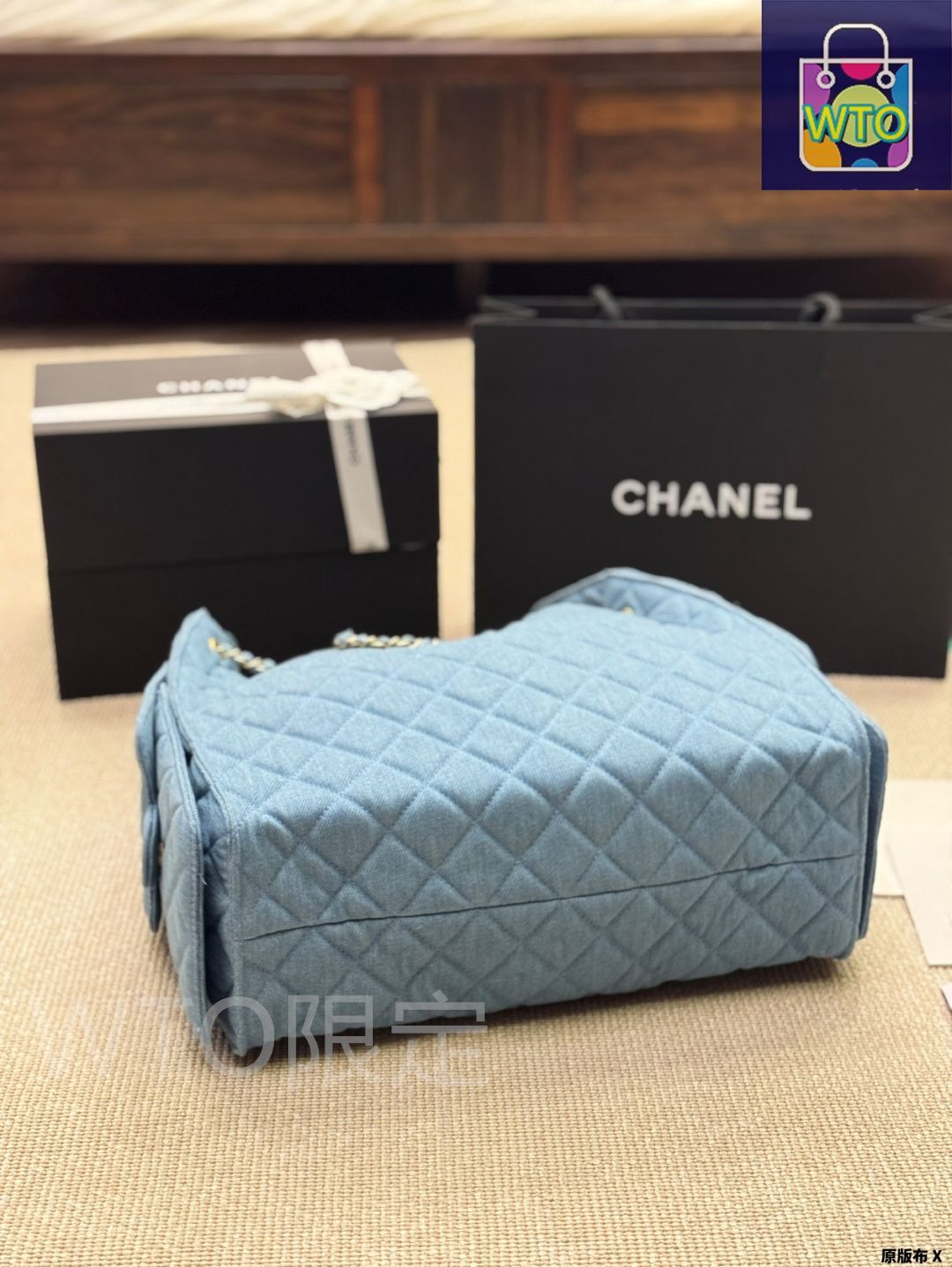 今日特価】Chanel 25s シャネル 25s ライトブルーデニムホボ