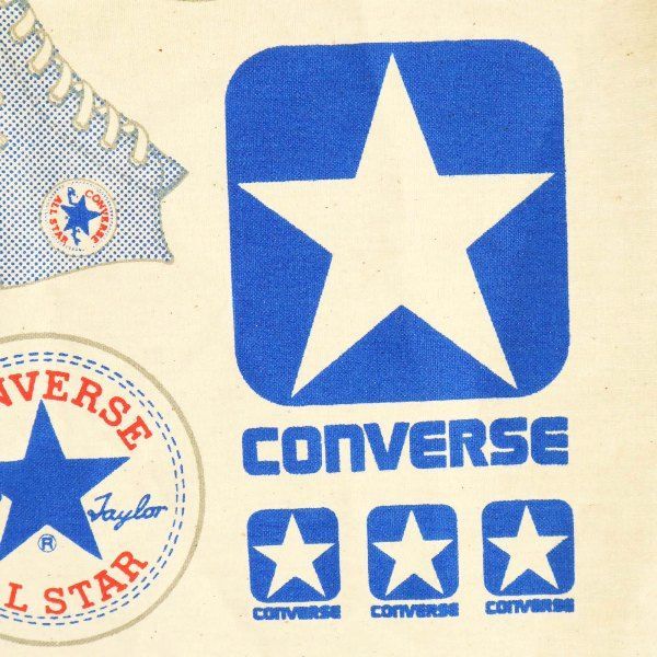 1987年製 70周年記念 コンバース converse 販促用 バナー オールスター ヴィンテージ ホワイト200814