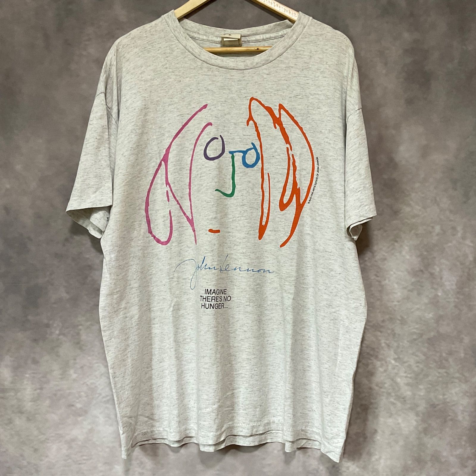 90's】ジョン・レノン アート Tシャツ（XL） - メルカリ