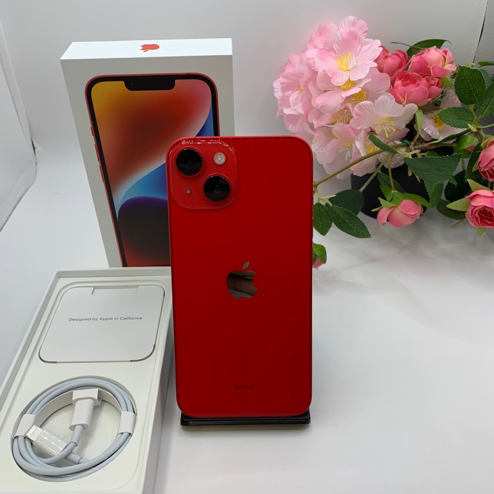 中古 iPhone 14 256GB レッド 送料無料 - メルカリ