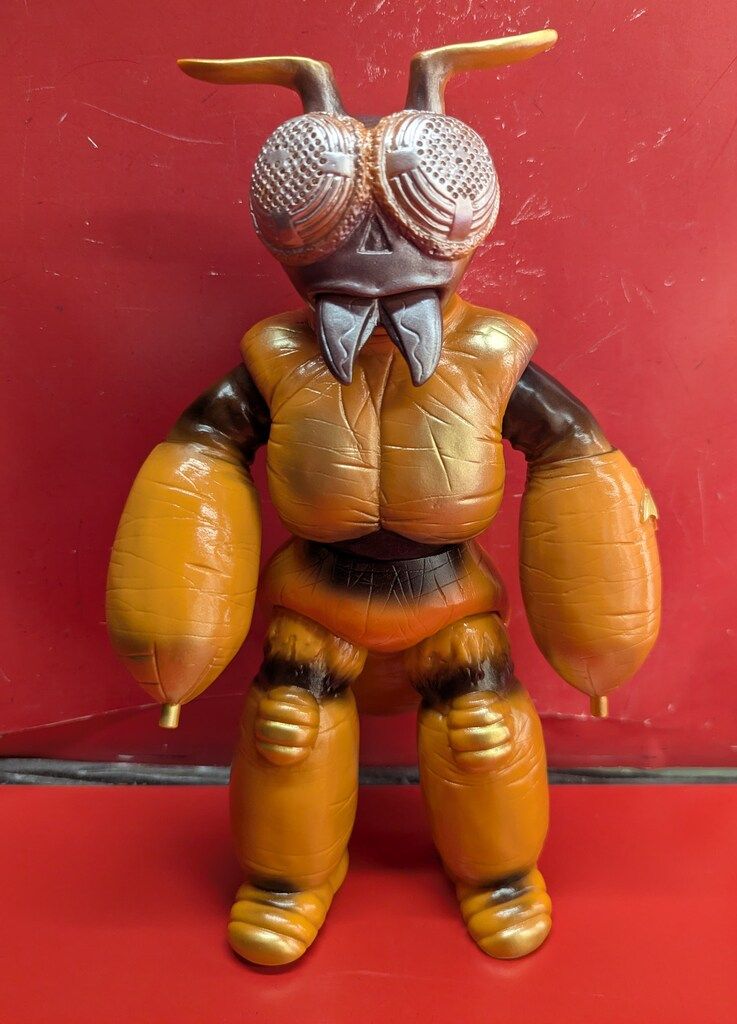 【未開封】東映レトロソフビコレクション 人造人間キカイダー オレンジアント 新色 メディコム・トイ 東映レトロソフビコレクション 人造人間キカイダー