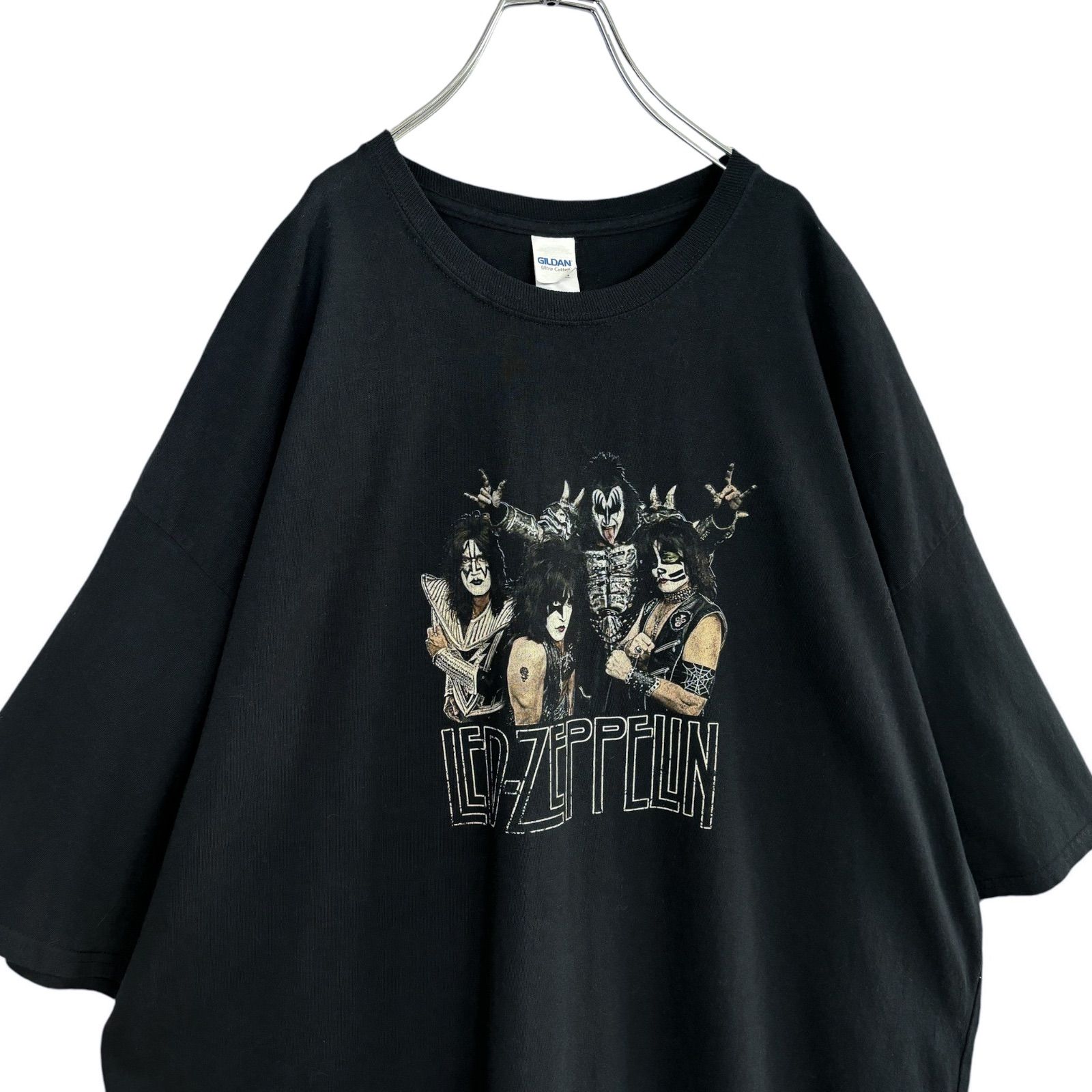 KISS × LED-ZEPPELIN 00's S/S Bigsized print T-SHIRT - メルカリ