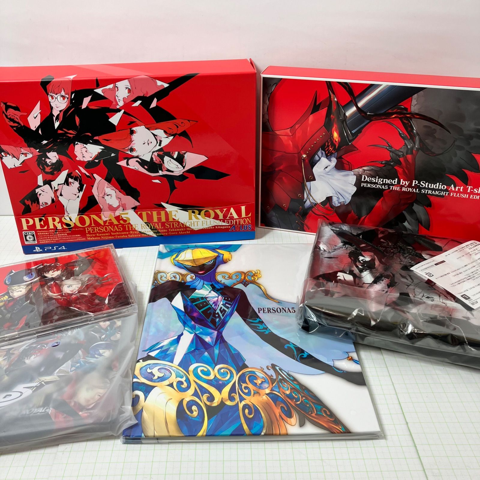 瀬戸店】特典のみ ペルソナ5 ザ・ロイヤル ストレートフラッシュ