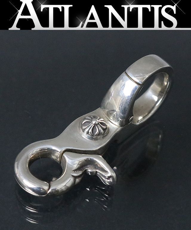 銀座店 クロムハーツクイッククリップクロスボールキーリングSV925