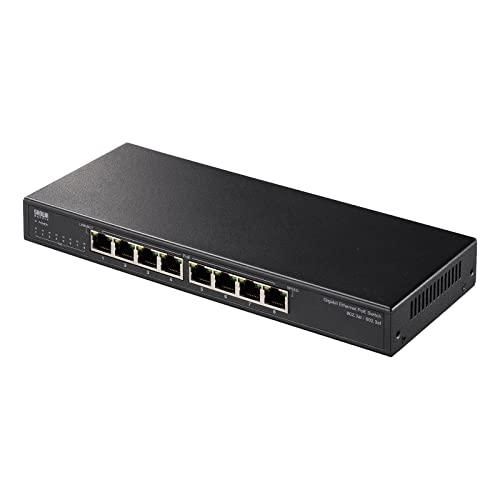 3営業日で発送 SANWASUPPLY サンワサプライ LAN-GIGAPOE82 ギガビット対応PoEスイッチングハブ 8ポート LAN-GIGAPOE82