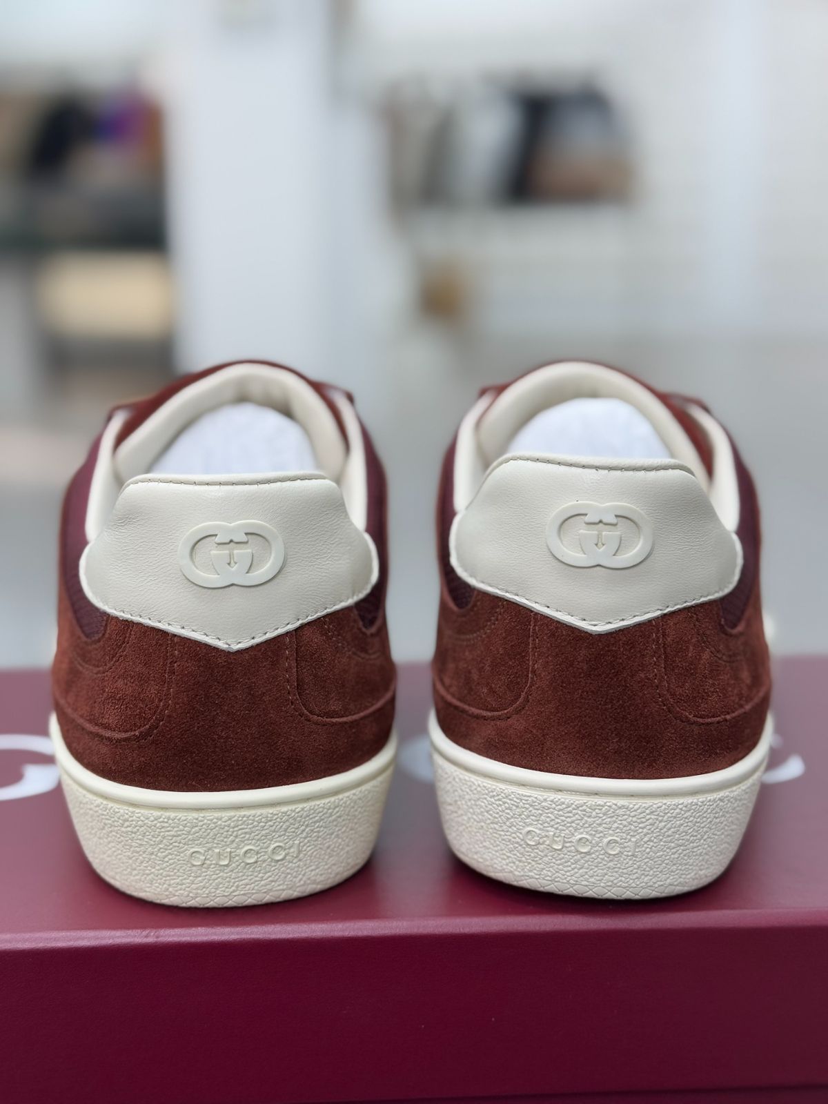 Gucci グッチ リド 24SS 新作 スエード スニーカー - メルカリ