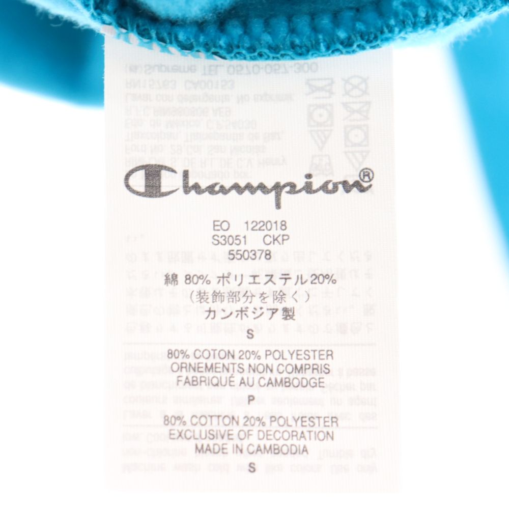 SUPREME (シュプリーム) 19SS×CHAMPION CHROME CREWNECK チャンピオン