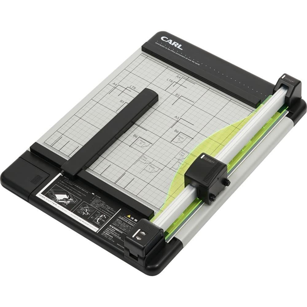 裁断機 カール事務器 CARL ペーパーカッター A4対応 40枚裁断 DC-210N