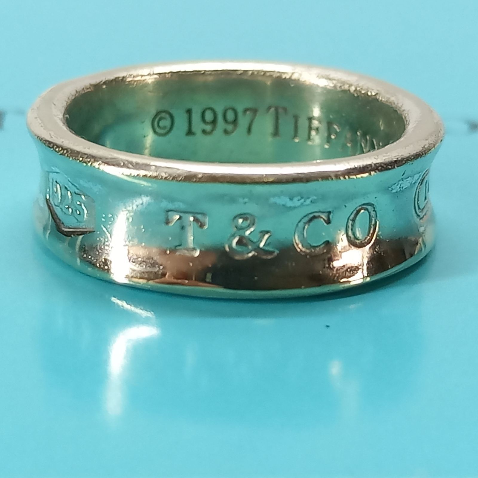521.Tiffany & Co. 925シルバー ナローリング　指輪 楽天市場】【中古】 TIFFANY&Co. ティファニー ナローリング