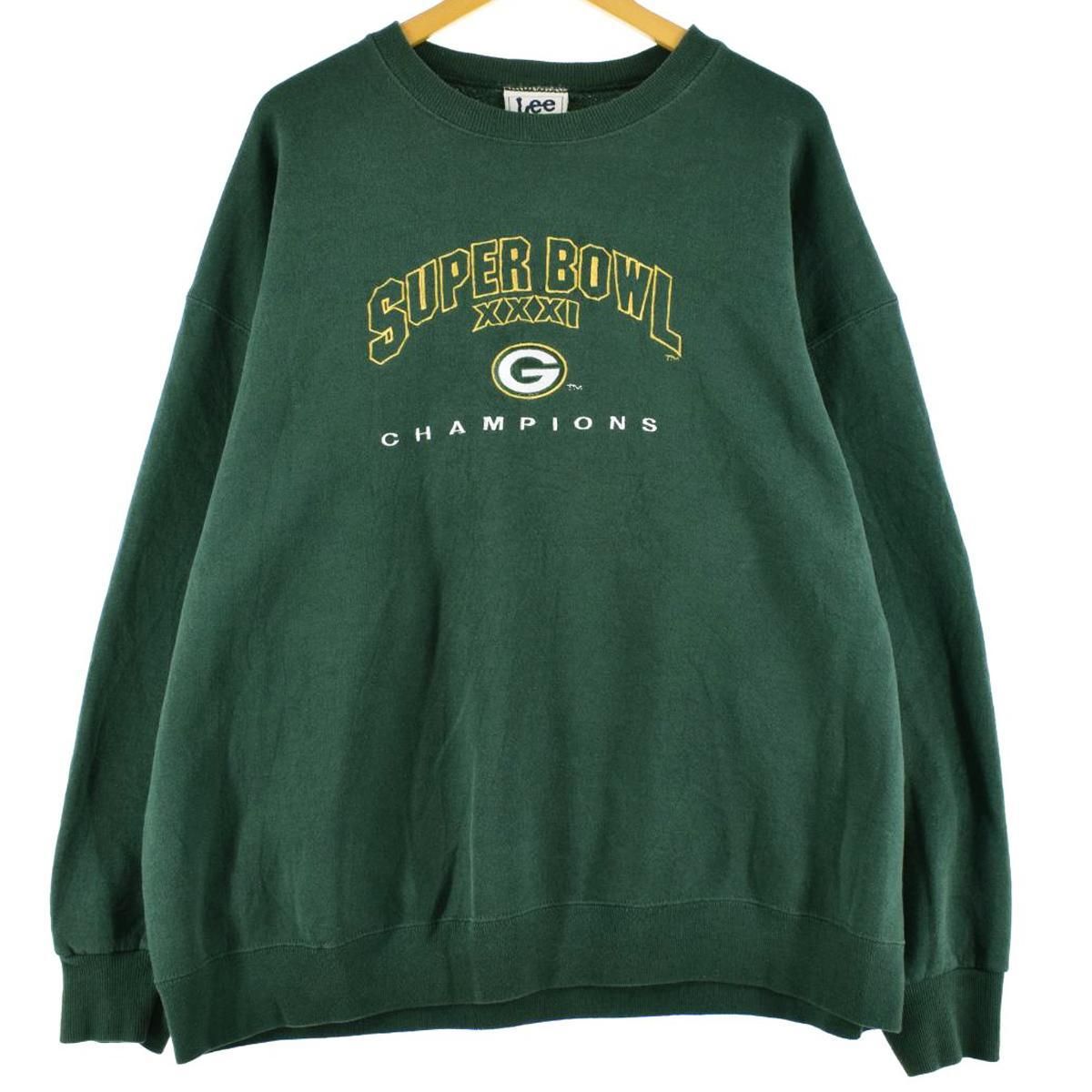 [美品]古着　Green Bay Packers スウェットシャツ Lee 古着 リー Lee NFL GREENBAY PACKERS グリーンベイパッカーズ