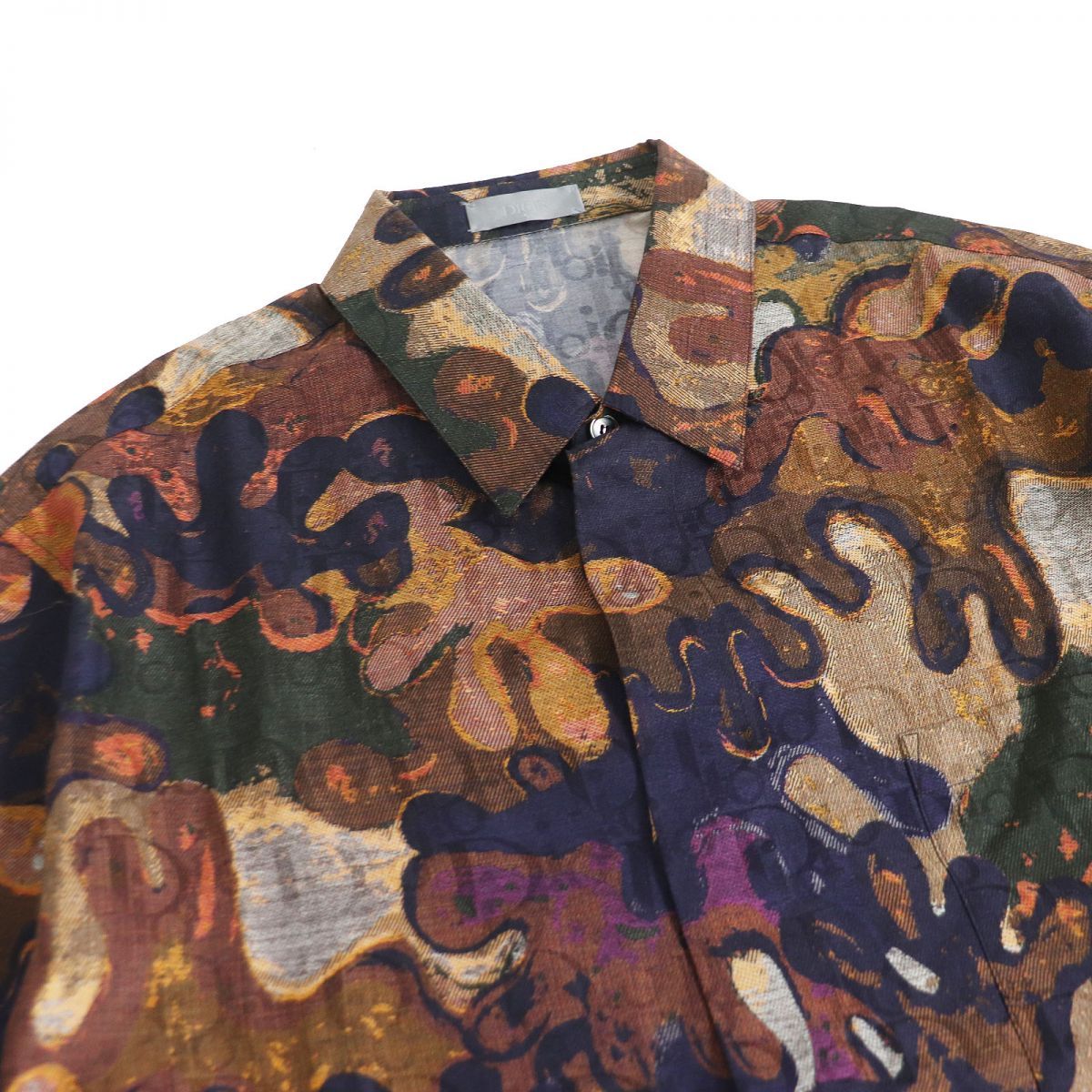 極美品□21AW DIOR ディオール オム×ピータードイグ 033C508A5436 