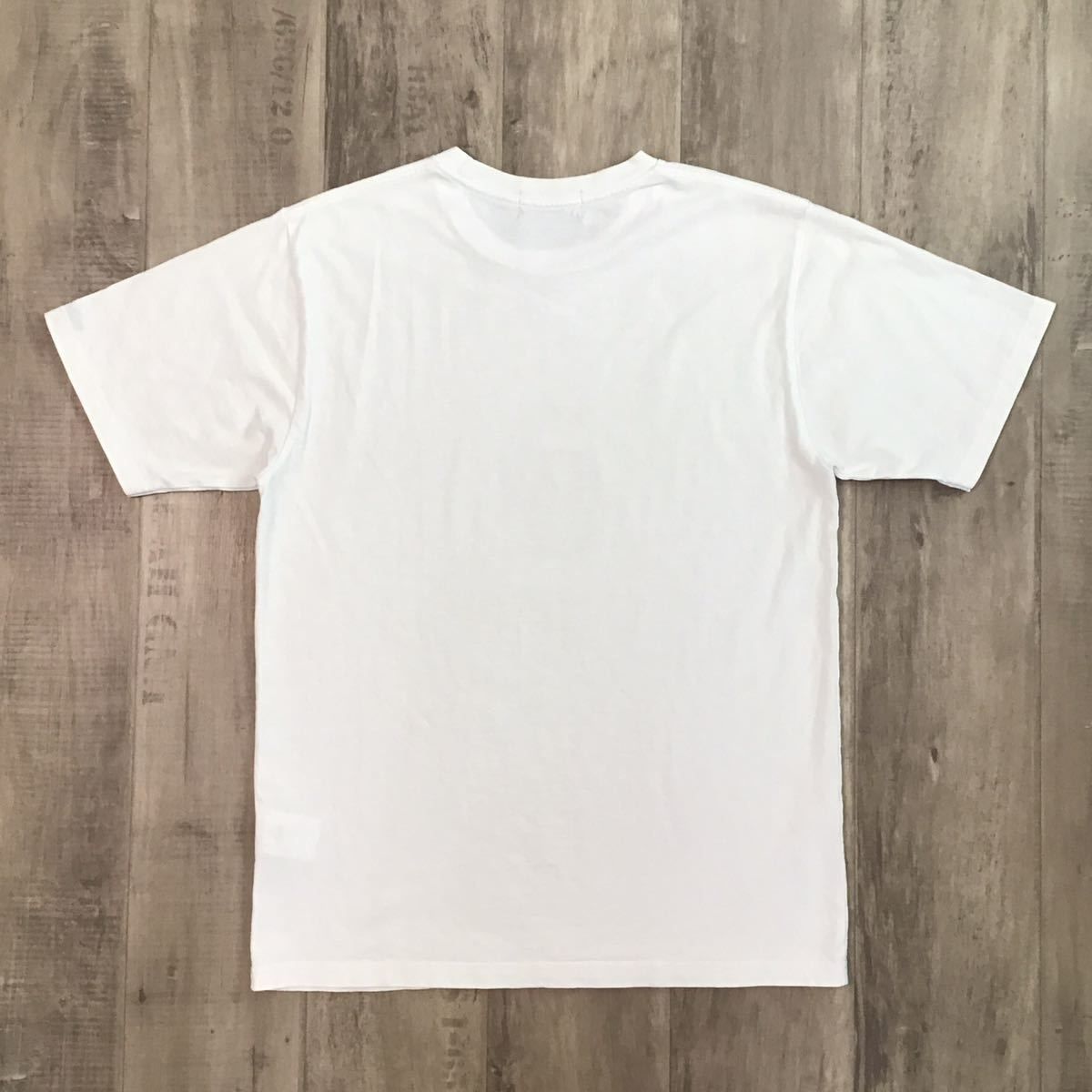 BAPE × MCM Rhinestone College Logo Tシャツ Mサイズ a bathing ape  