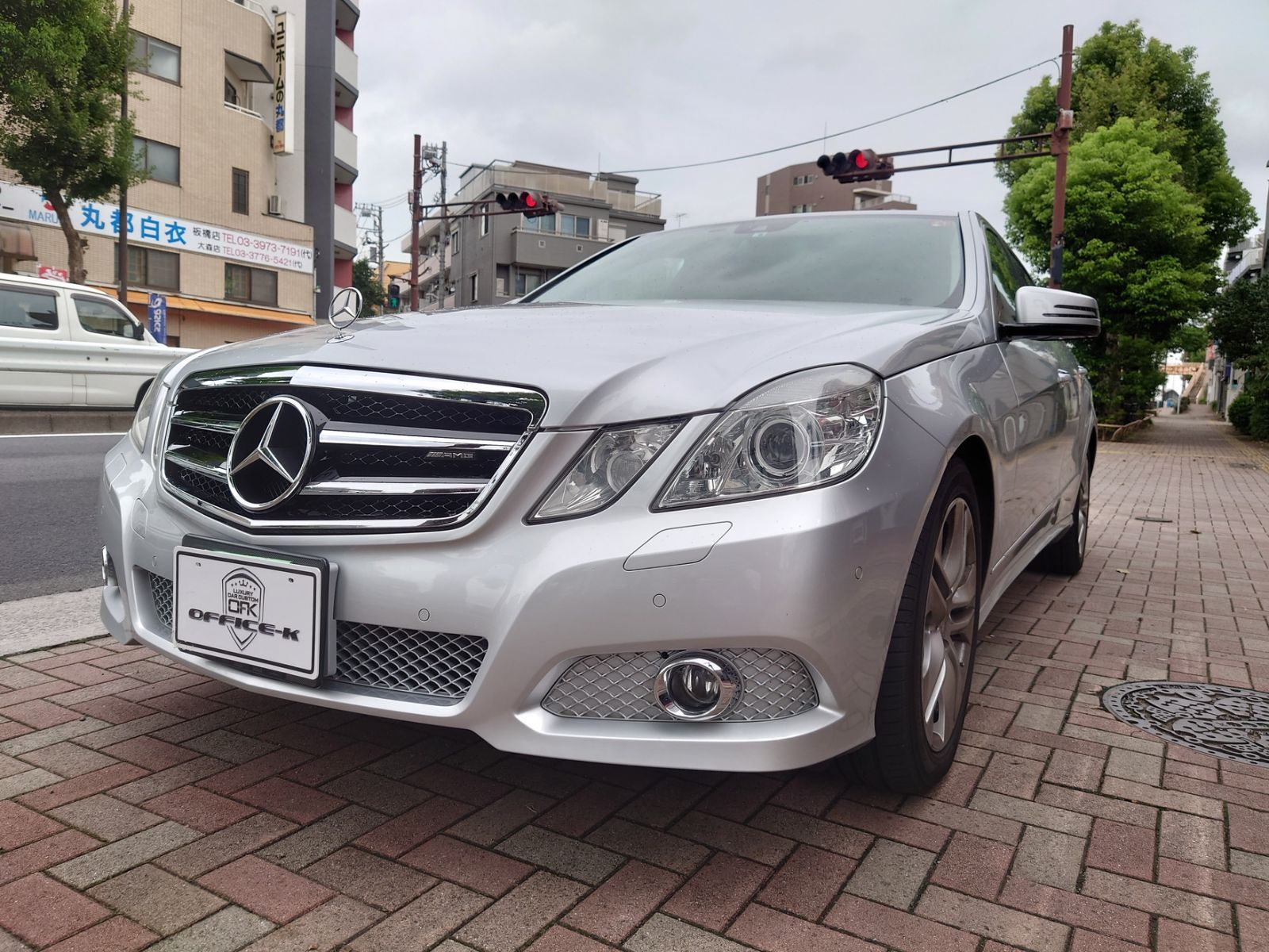 ベンツ Eクラス W212 前期 ビッグスターマーク クーペスタイル グリル