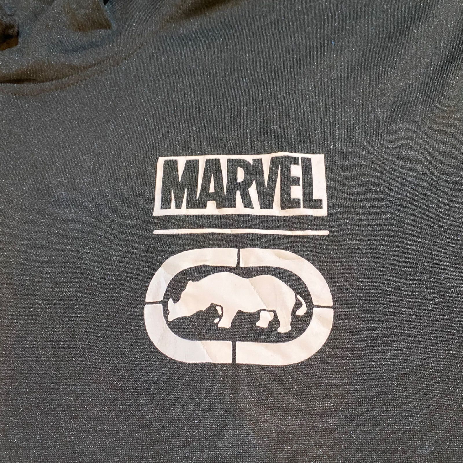MARVEL × ECKO UNLTD. パーカー ブラック Hulkプリント Size 5XL 