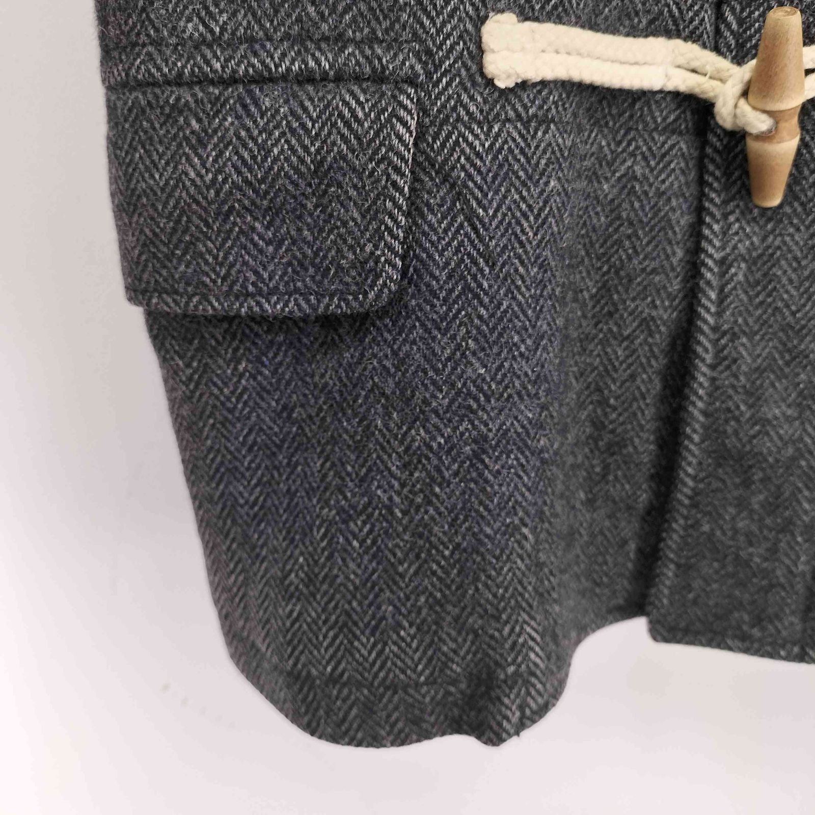 [美品]Paul Smith ヘリンボーンダッフルコート 高速配送 美品】ポールスミス/ヘリンボーンダッフルコート/2WAY