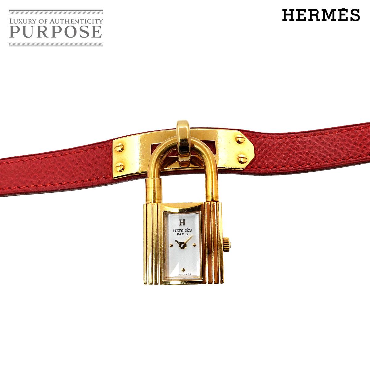 エルメスHERMES ケリーウォッチ レッド 【公式通販】