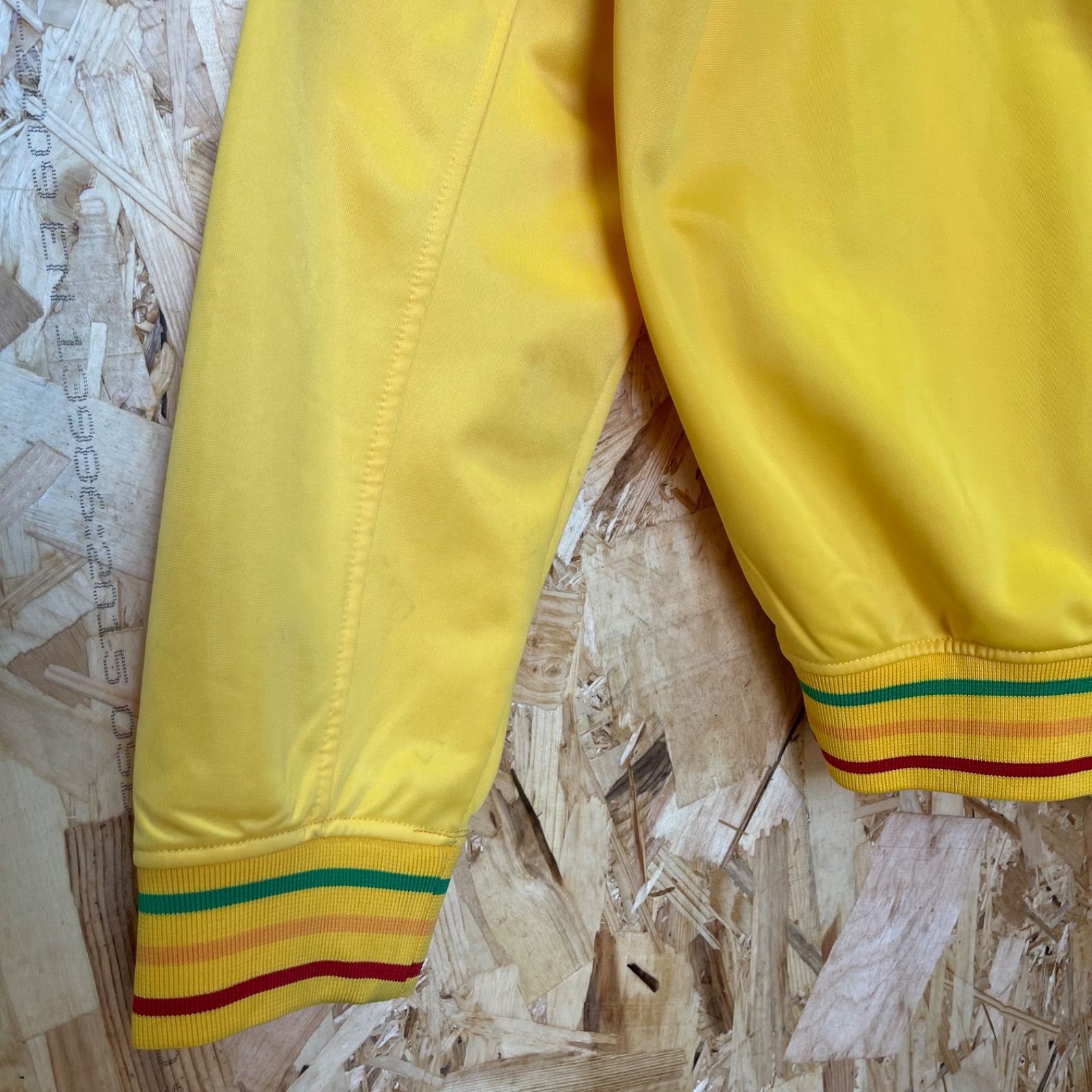 希少 LRG ラスタカラー 刺繍ロゴ トラックジャケット イエロー - メルカリ