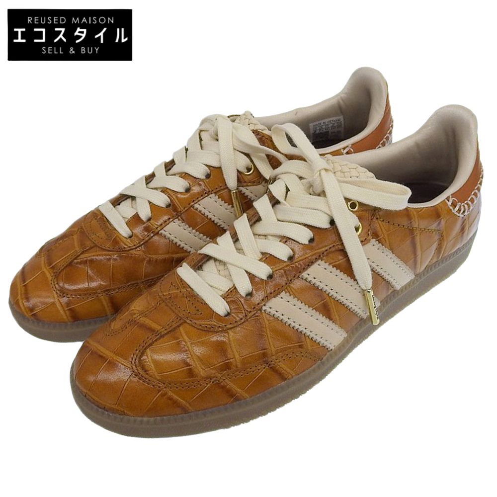 adidas アディダス ADIDAS アディダス × Wales Bonner Samba Supplier Color|Wonder White|Night Brown スニーカー シューズ メンズ ブラウン 26cm 8 US