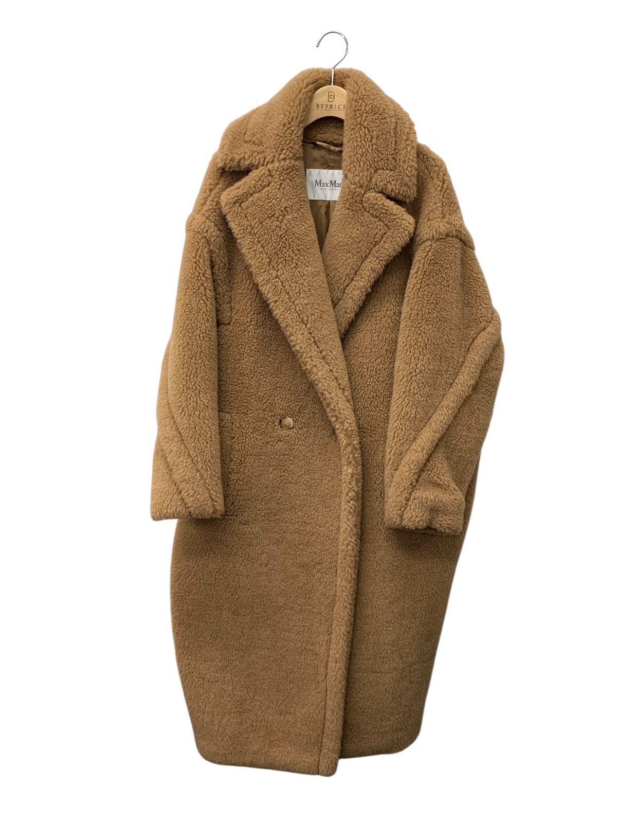アルパカ　テディコート　キャメルXS Max Mara 【並行輸入品】 マックスマーラ MAXMARA レディース