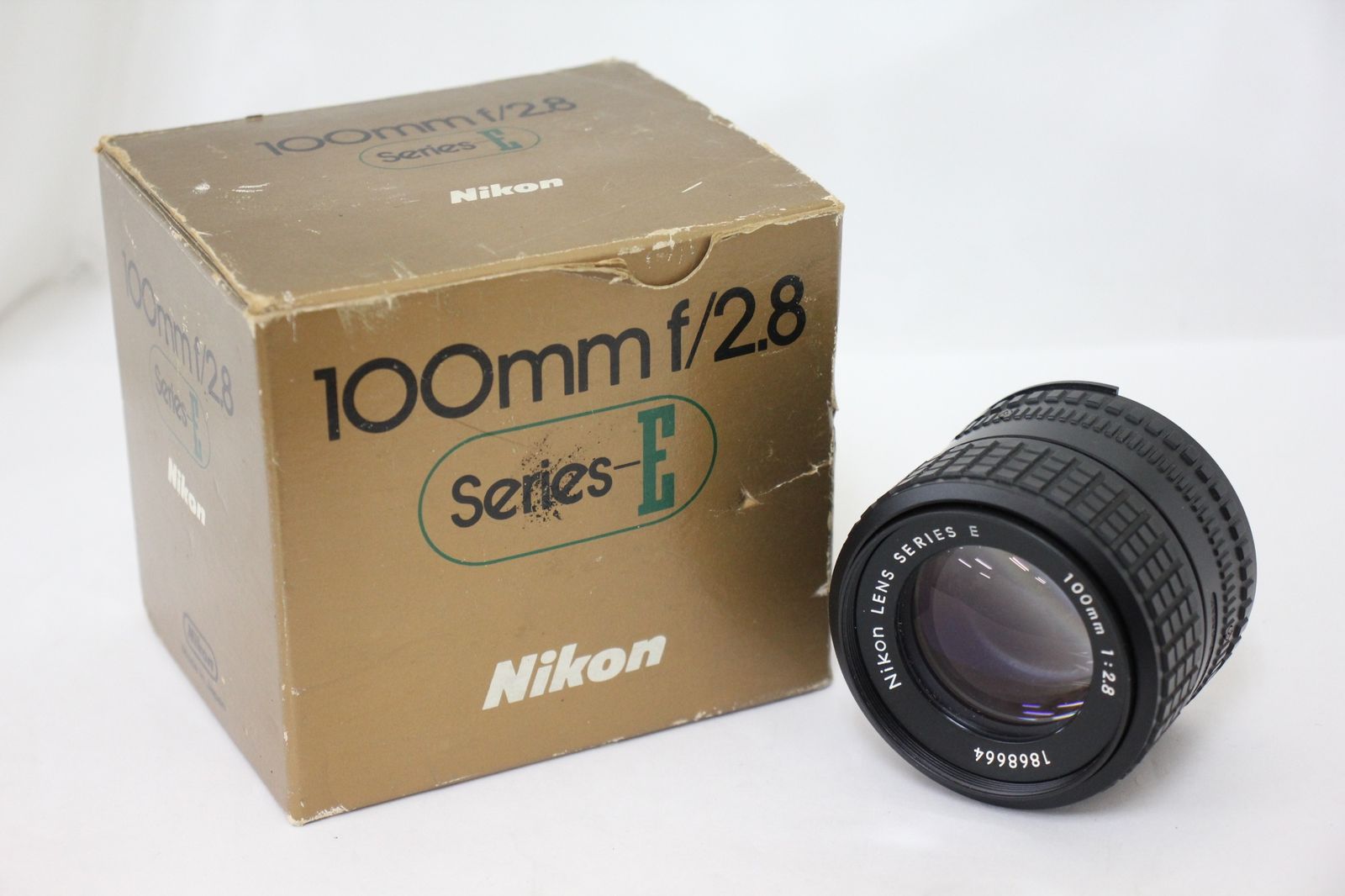 【訳あり品】 【元箱付き】ニコン Nikon SERIES E 100mm F2.8 レンズ M7444