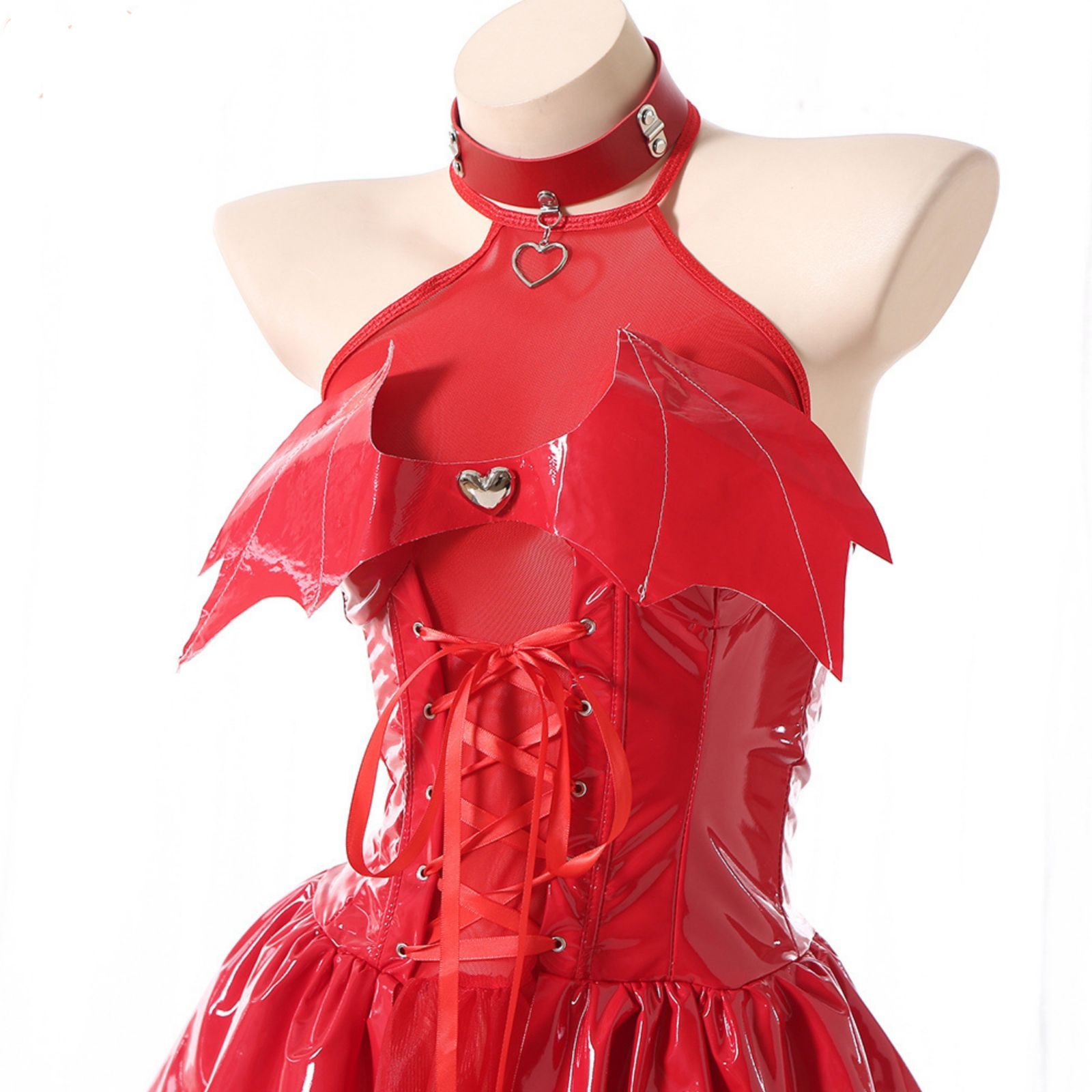 23-9 セクシー コスプレ 小悪魔 ワンピース サキュバス デビル