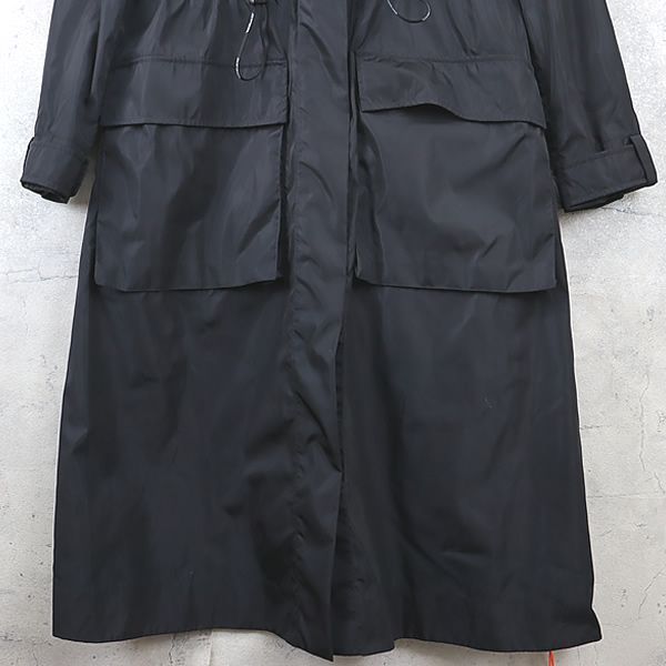 休日限定 【希少】OFF-WHITE in Unfinished Raincoat ナイロンロング ...