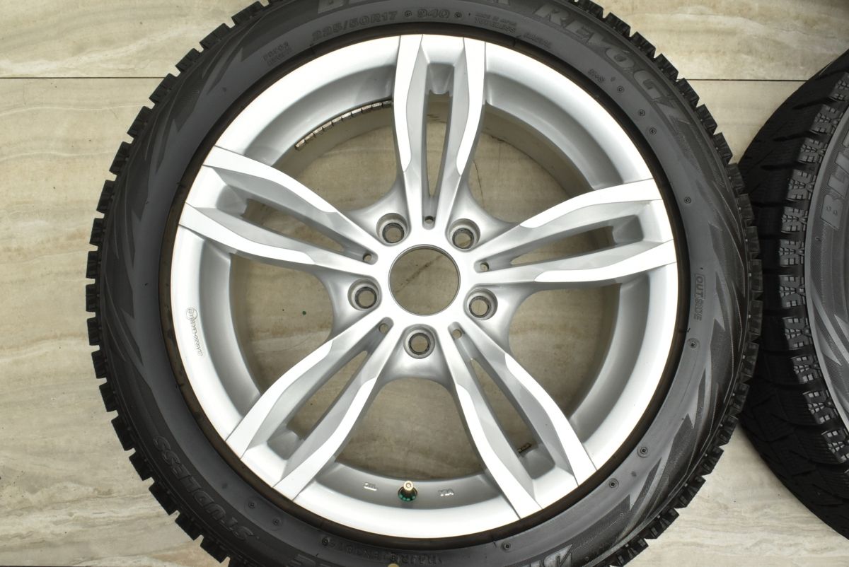 BMW 設計 MAK LUFT 17in 7.5J 37 PCD120 ブリヂストン ブリザック 225 50R17 BMW F30 F31 3シリーズ F10 F11 5シリーズ FFCRYSTALESIA_COM