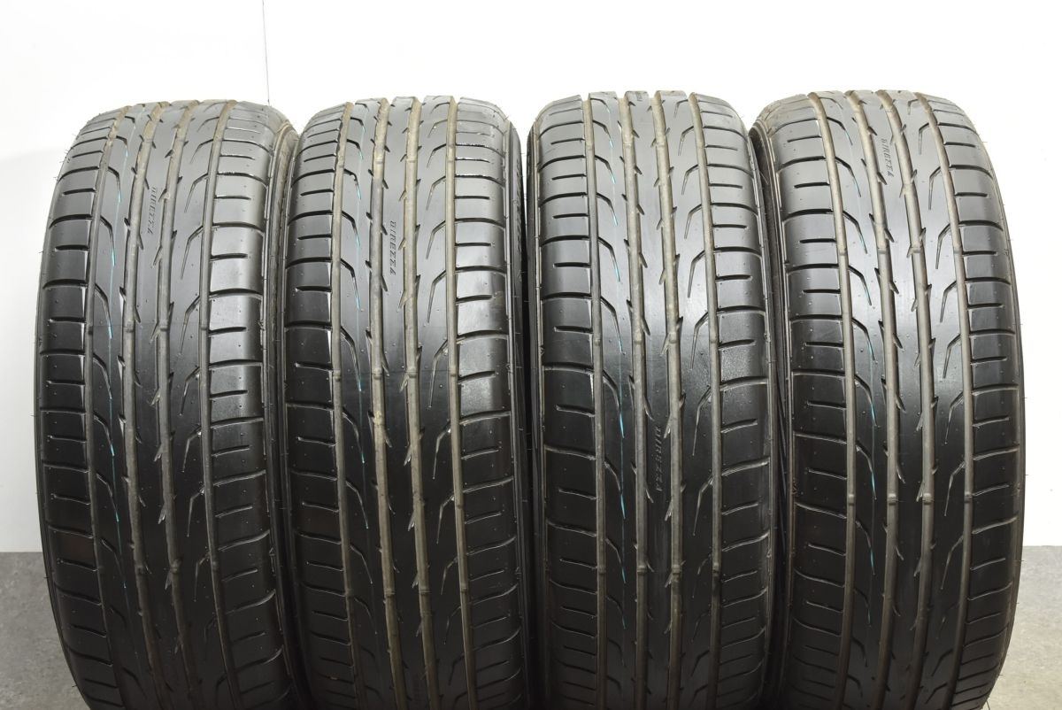 使用僅か 超バリ溝】ダンロップ DIREZZA DZ102 225/55R18 4本 2023年製