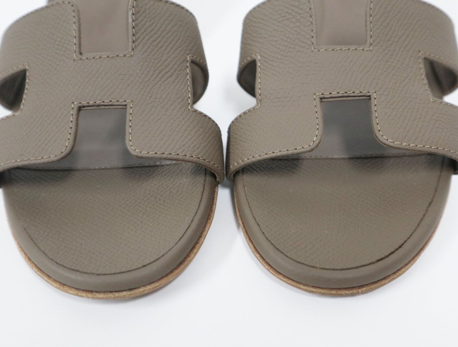 エルメス　オアジス　エトゥープ　35 35.5 ファッション オアジス エトゥープ 35