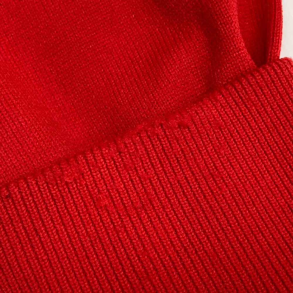 セーター レッド系