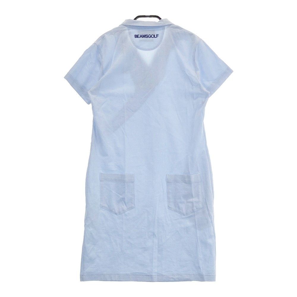 サイズ：M BEAMS GOLF ビームスゴルフ 襟付 半袖ワンピース