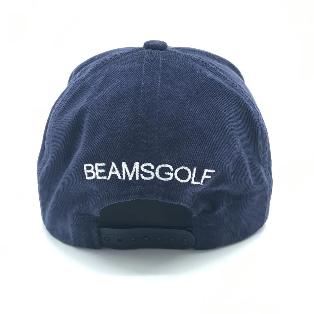 ビームスゴルフ ヨシノリコタケ キャップ コーデュロイ 美品 型クズレ無し ビームスゴルフ ヨシノリコタケ キャップ コーデュロイ 美品 型クズレ