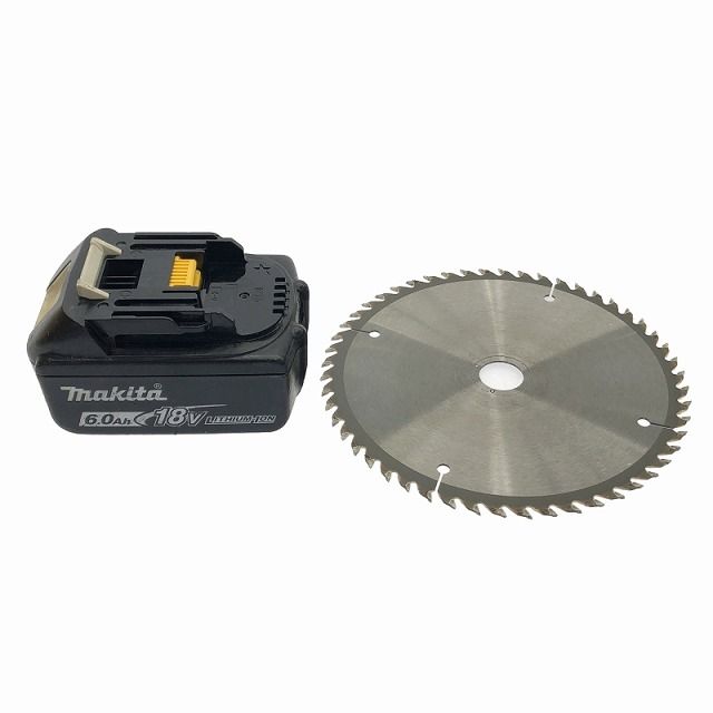 中古 マキタ　HS631D 18V 165mm 充電式マルノコ　黒 中古現状品】MAKITA マキタ HS631D 165㎜ 充電式マルノコ