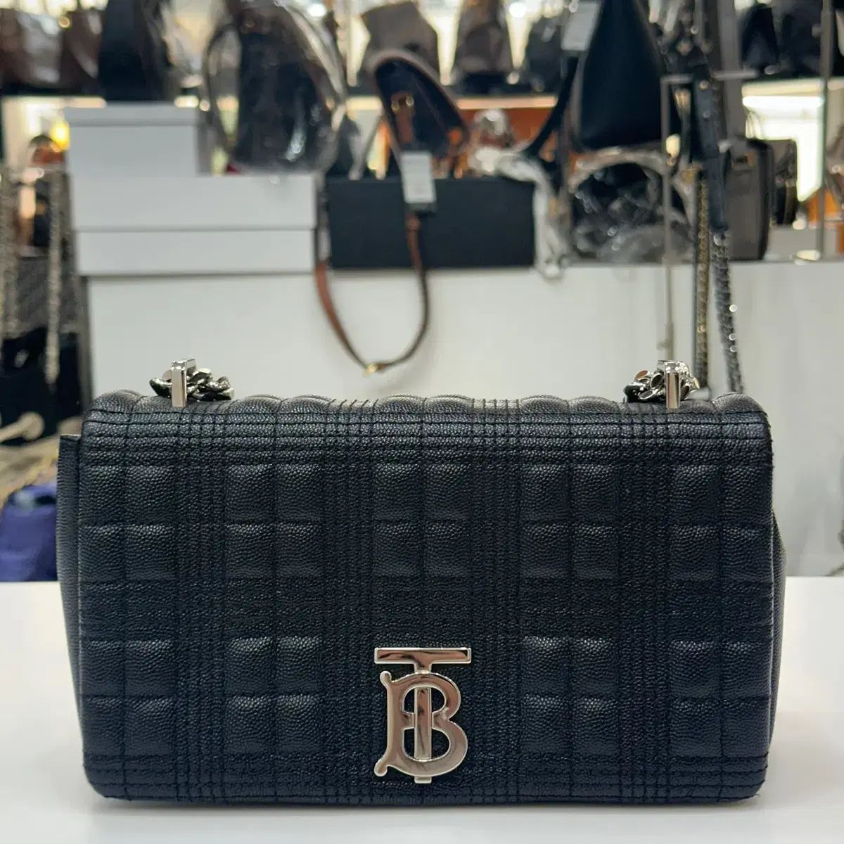 Burberry バーバリー ローラバッグ スモール ブラック クロスバッグ