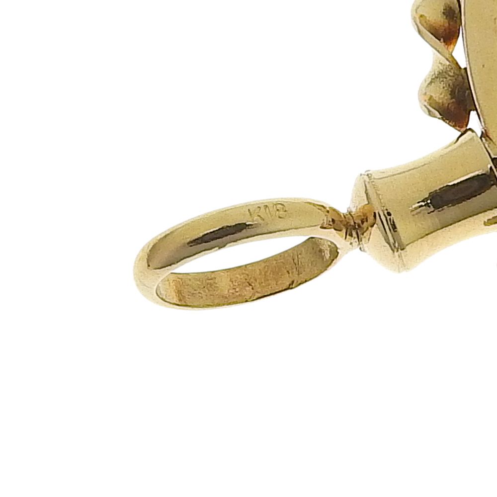 k18YG ペンダントトップ K24YG K18YG ペンダントトップ ツバルフクロウ金貨 コイン 1/25oz 2006