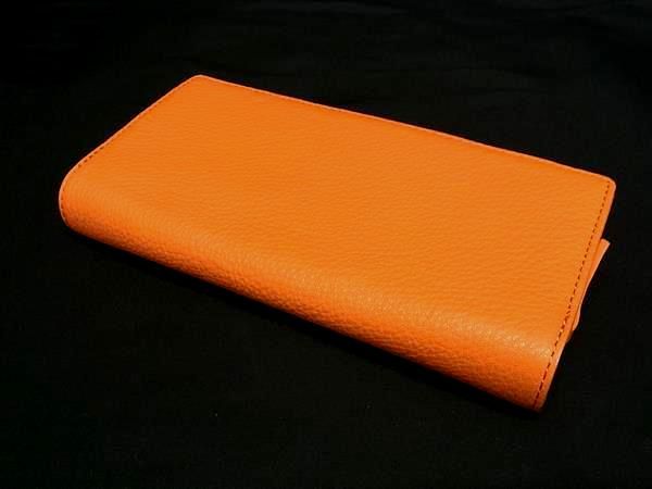 kate spade ケイトスペード コブルヒル レーシー レザー 二つ折り 長財布 ウォレット レディース オレンジ系 BS0439