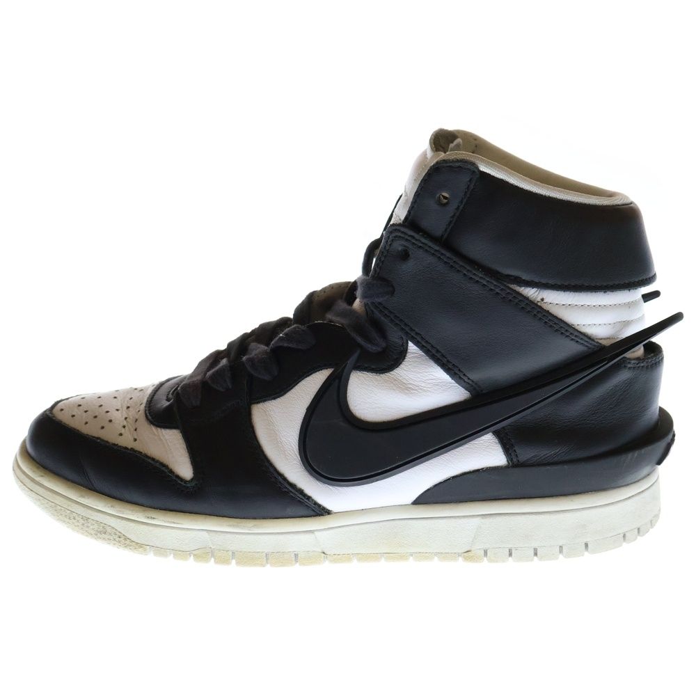 NIKE DUNK HI AMBUSH スニーカー 青/白 ハイカット 汚れあり NIKE DUNK HI AMBUSH スニーカー 青/白 ハイカット 汚れあり