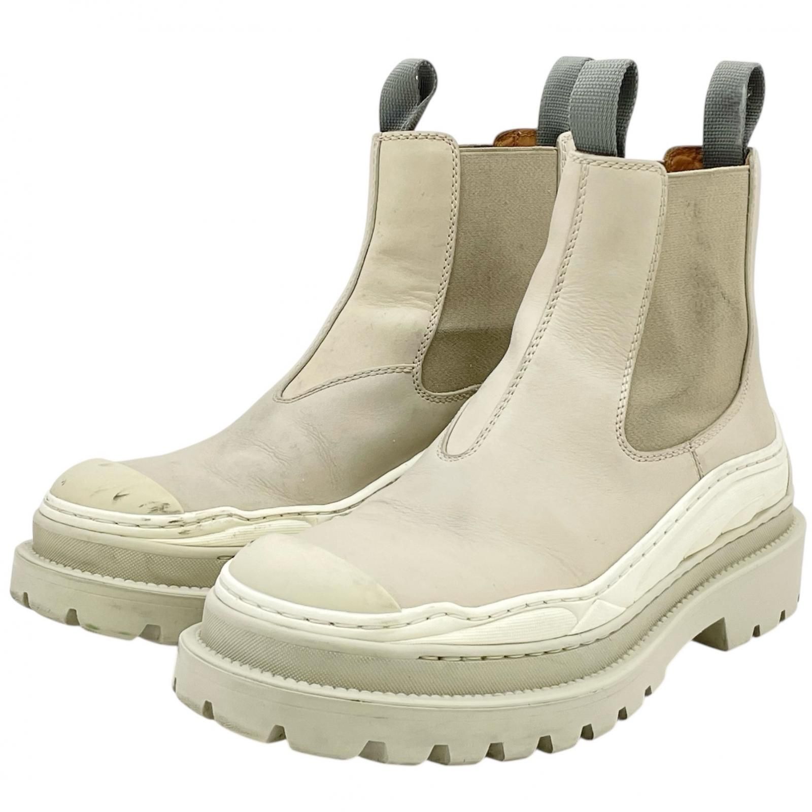 Christian Dior | クリスチャンディオール sacai BOOT M-EXPL CHELSEA BO サイドゴア ブーツ 靴 ベージュ 3B0278ZH0 サイズ 40 尾張小牧店