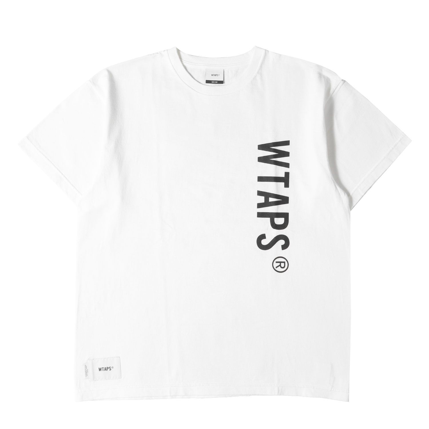 WTAPS ダブルタップス Tシャツ・カットソー 白 3304124E0005 W)taps - WTAPS ダブルタップス Tシャツ サイズ:L / DESERT