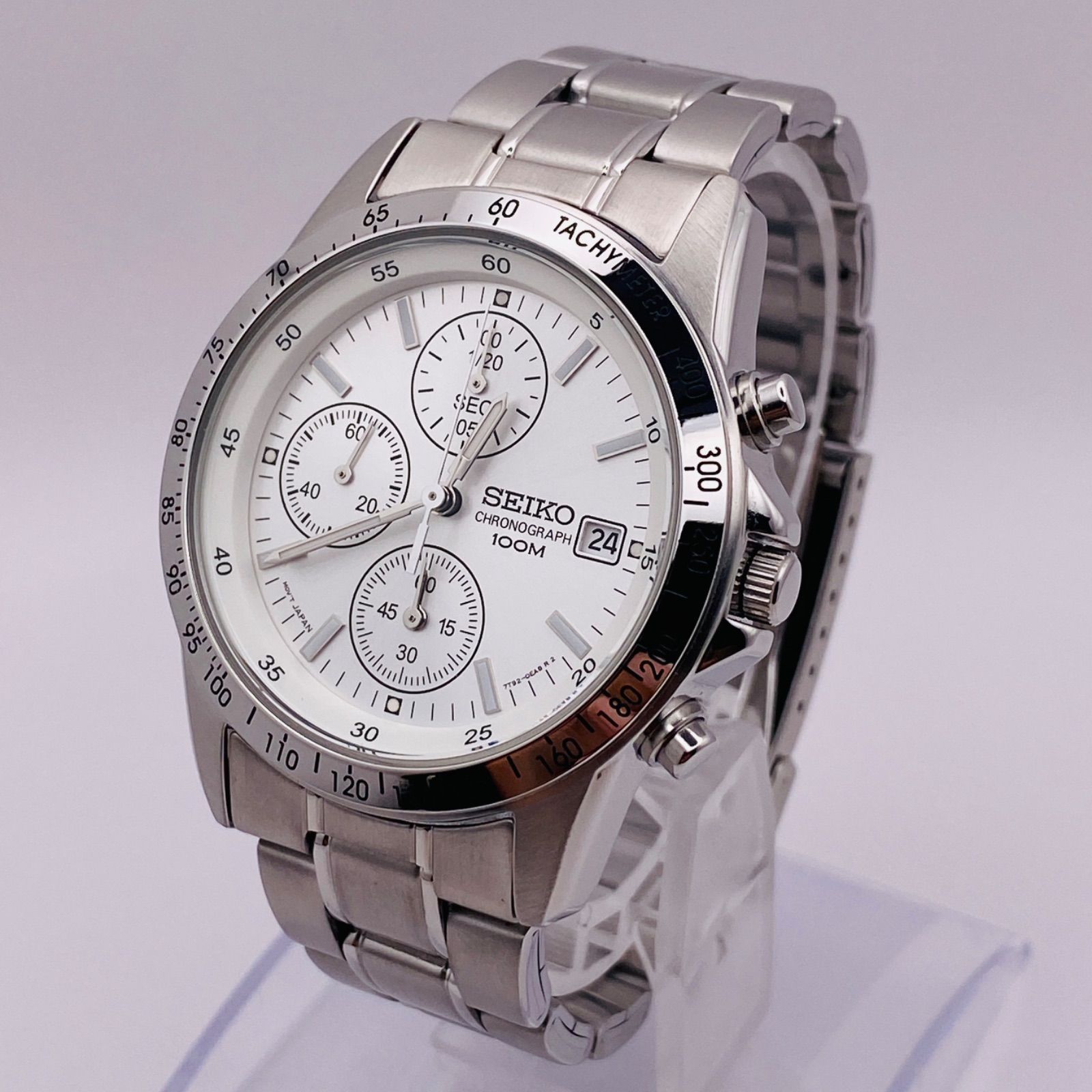 T149）未使用品 美品 稼動品 SEIKO セイコー セレクション クロノ 